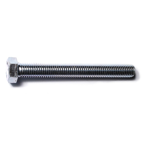 Midwest Fastener 5/8"-11 Hex Head Tap Bolt, Zinc Plated Steel, 5-1/2 in L, 25 PK 50838 - main